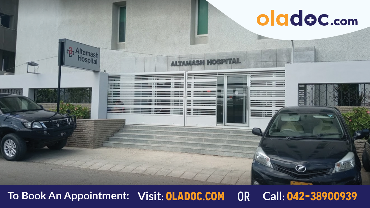 Main Entrance of Altamash General Hospital Karachi